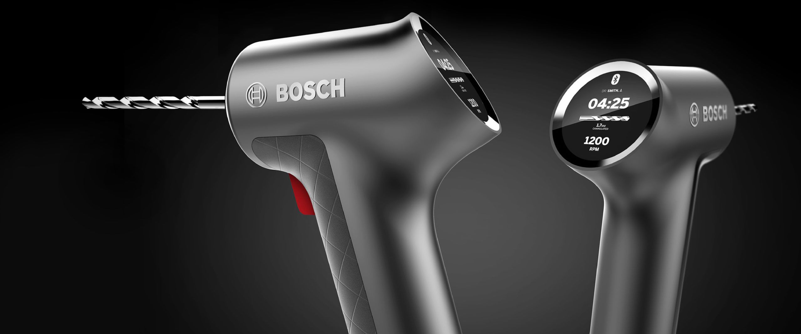 Bosch IoT Smart Surgical Drill Product Render