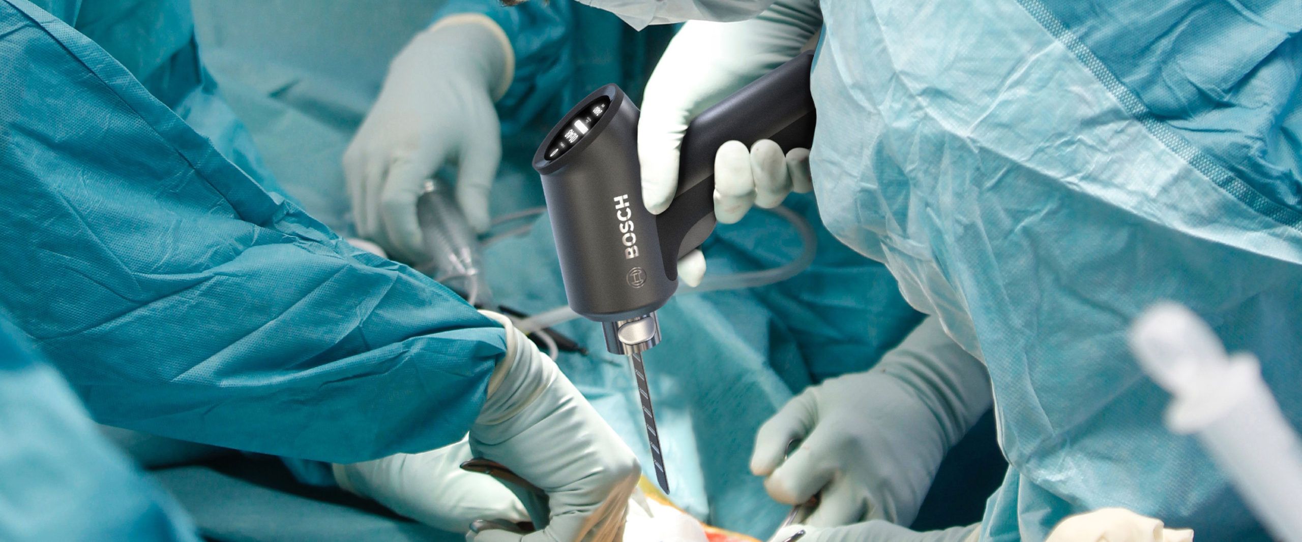 Bosch IoT Surgical Drill In Operating Room