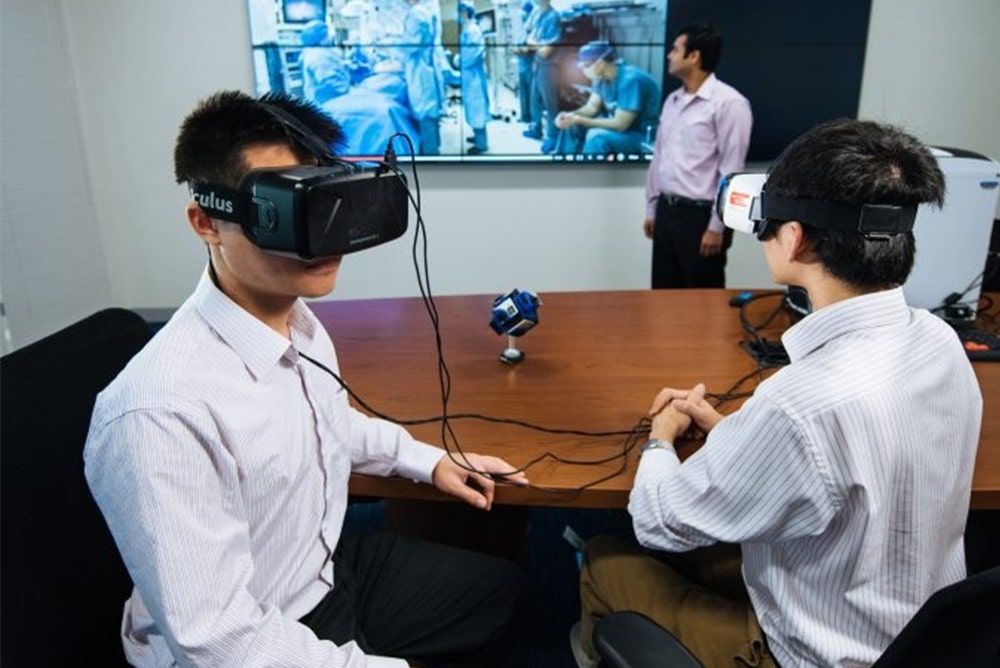 Enduvo Vr Training Session Medical Simulation Meeting Room