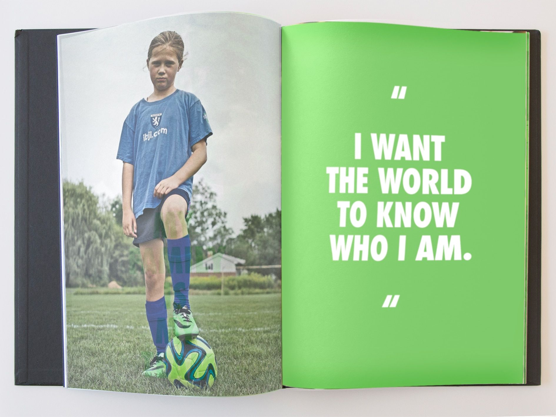 Nike Young Athlete Book Spread World To Know Quote