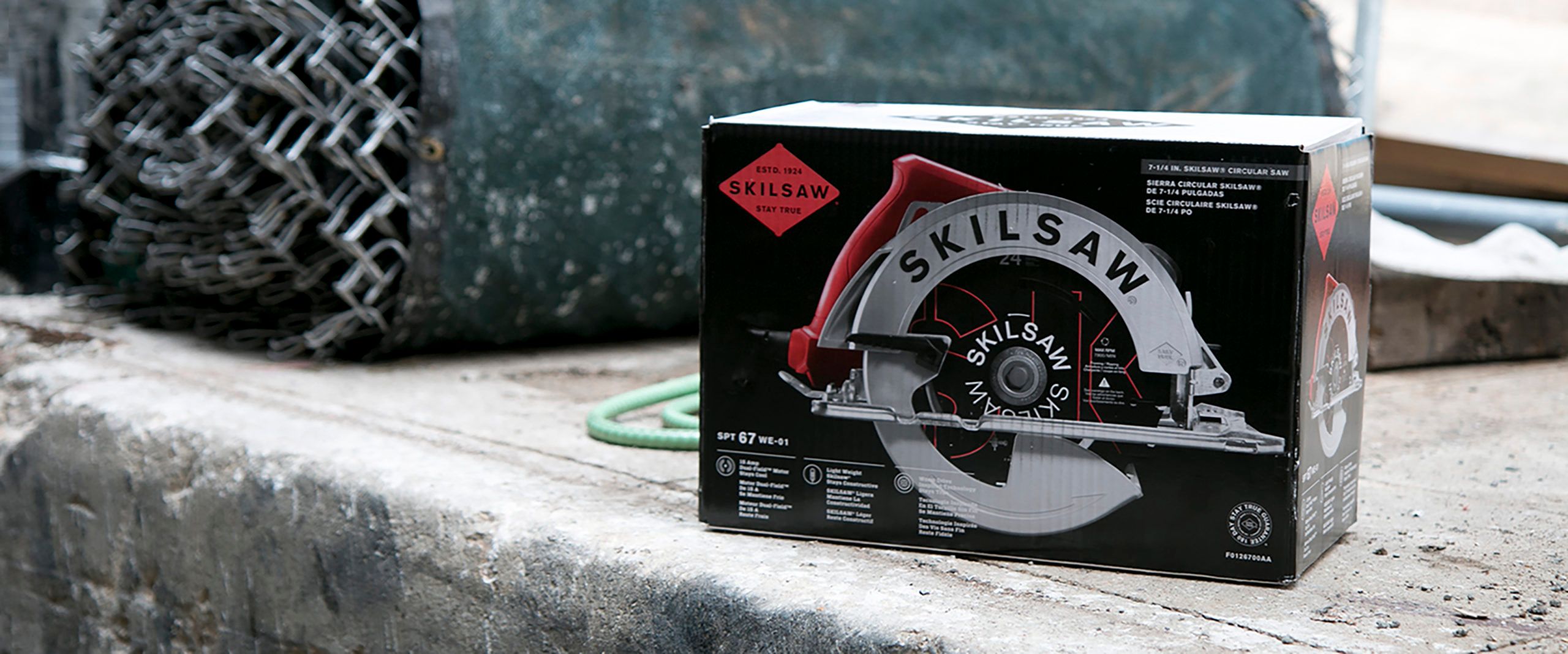Skilsaw Circular Saw Box On Jobsite
